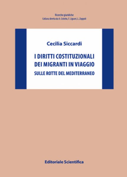 Copertina libro I diritti costituzionali dei migranti in viaggio